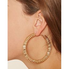Bijuterii Femei Forever21 Oversized Hoop Earrings Gold