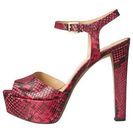 Incaltaminte Femei Michael Kors Trish Sandal Fuchsia