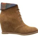 Incaltaminte Femei Johnston Murphy Brynn Chukka Cognac Kid SuedeSpice Wool Plaid