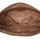 Accesorii Femei Lucky Brand Lucky Brand Carmen Leather Crossbody Bag Cognac Leather