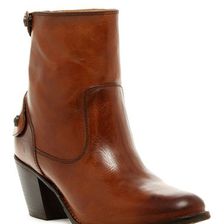 Incaltaminte Femei Frye Jackie Zip Short Boot REDWOOD