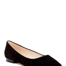 Incaltaminte Femei Cole Haan Gigi Skimmer Pointed Toe Flat BLK SUEDE