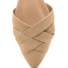 Incaltaminte Femei CheapChic Better Be-weave It D\'orsay Flats Natural