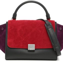 Céline Small Trapeze Bag BURGUNDY