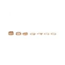 Bijuterii Femei Forever21 Twisted Ring Set Gold
