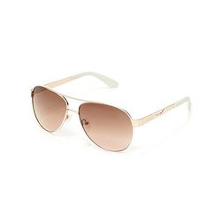 Accesorii Femei GUESS Pop Color Aviator Sunglasses rose gold