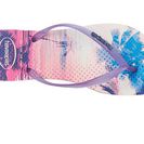 Incaltaminte Femei Havaianas Slim Paisage Flip Flops WhitePurple