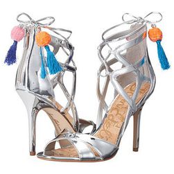 Incaltaminte Femei Sam Edelman Azela Soft Silver Liquid Metallic