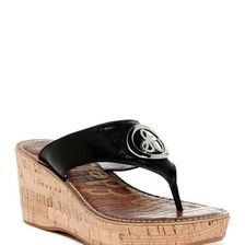 Incaltaminte Femei Sam Edelman Ruth Platform Wedge Sandal BLACK