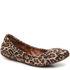 Incaltaminte Femei Lucky Brand Emmie Ballet Flat Leopard Faux Suede