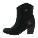 Incaltaminte Femei Frye Jackie Button Short Black Pressed Nubuck