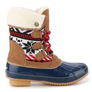 Incaltaminte Femei Khombu Mayana Duck Boot TanNavyRed