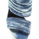 Incaltaminte Femei CheapChic Dusk To Dawn Strappy Denim Heels Denim