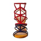 Incaltaminte Femei DSQUARED2 Strappy Color Block Sandal OcraNavyRosso