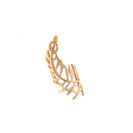 Bijuterii Femei Forever21 Leaf Cutout Cocktail Ring Gold