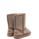 Incaltaminte Femei CheapChic Rhinestone Ready Faux Suede Boots Taupe