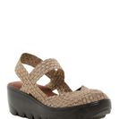 Incaltaminte Femei Bernie Mev Face Wave Platform Sandal BRONZE