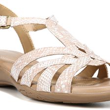 Naturalizer Cassie Ginger Snap/Ivory Printed Snake