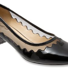 Trotters Lark Black Patent