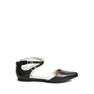 Incaltaminte Femei GUESS Roebella Pointed-Toe Flats black snake