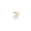 Bijuterii Femei Forever21 Geo Rhinestone Ear Jackets Goldclear