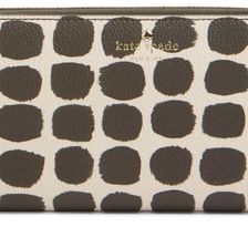 Kate Spade New York 'spencer court - lacey' wallet BLK/PEBBLE