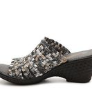 Incaltaminte Femei Bernie Mev Kent Printed Wedge Sandal BeigeNavyWhite
