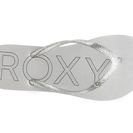 Incaltaminte Femei Roxy Hoku Flip Flop Silver Metallic