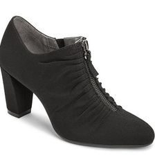 Incaltaminte Femei Aerosoles Fortunate Bootie Black Faux Suede