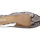 Incaltaminte Femei Michael Kors Claudia Flat Natural Luxury Embossed Python Merlot