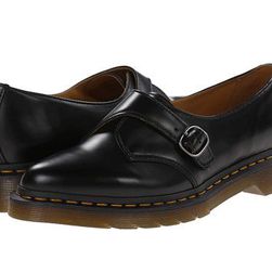 Incaltaminte Femei Dr Martens Agnes Pointed Monk Black Polished Smooth