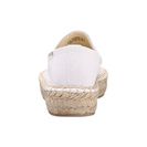Incaltaminte Femei Soludos Platform Smoking Slipper White Cotton Canvas