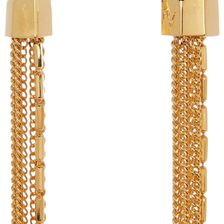 Vince Camuto Fringe Tassel Earrings GOLD
