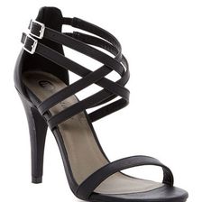 Incaltaminte Femei Michael Antonio Rixy Double Strap Heeled Sandal black