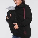 Jachetă pentru gravide cu inserţie pentru bebe 