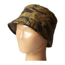 Accesorii Femei The North Face Youth Sun Stash Hat Army Green Tiger Camo PrintMetallic Silver