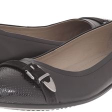 ECCO Touch Ballerina Buckle Black/Black