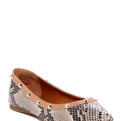 Incaltaminte Femei 14th Union Kiana Flat - Wide Width Available NATURAL SNAKE PRINT