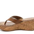 Incaltaminte Femei Sam Edelman Romy Wedge Sandal Cognac