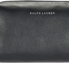 Ralph Lauren Nappa Leather Cosmetic Pouch Black