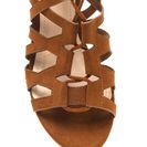 Incaltaminte Femei CheapChic Day Tripping Lace-up Chunky Block Heels Chestnut