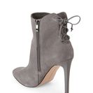 Incaltaminte Femei French Connection Volcano Grey Monay Laced-Back High Heel Ankle Boots Grey