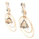 Bijuterii Femei CheapChic Jewel Appraisal Metallic Earrings Goldclear