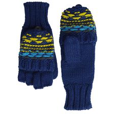 Accesorii Femei Echo Design Float Stitch Pop Top Gloves Ultra Marine
