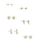 Bijuterii Femei GUESS Gold-Tone Stud Earrings Set gold