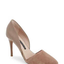 Incaltaminte Femei French Connection Hazelwood Elvia Pointed Toe d\'Orsay Pumps Hazelwood