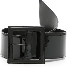 Saint Laurent Patent Belt BLACK