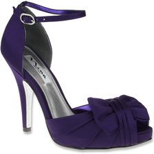 Nina Ella Grape Luster Satin