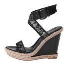 Incaltaminte Femei Stuart Weitzman Guipure Black Guipure Lace