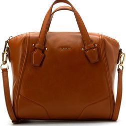 Cole Haan Ellery Crossbody Mini Satchel Saddle